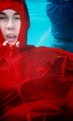 Learn swimming in clothes