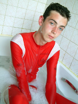 Rinse your Lycra stinger suit in the bath after swimming
