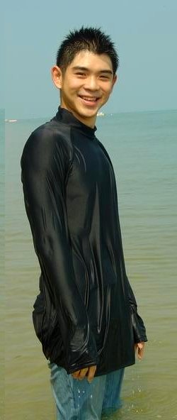 Black Swim Shirt