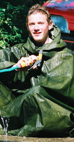 poncho british army green water test